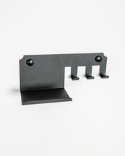 Raflı 3 Askılı Metal Anahtar Askılığı, Duvar Tipi Anahtar Organizer