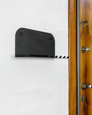 Geniş Raflı Magnet Alanlı Metal Anahtar Askılığı, Duvar Tipi Anahtar Organizer
